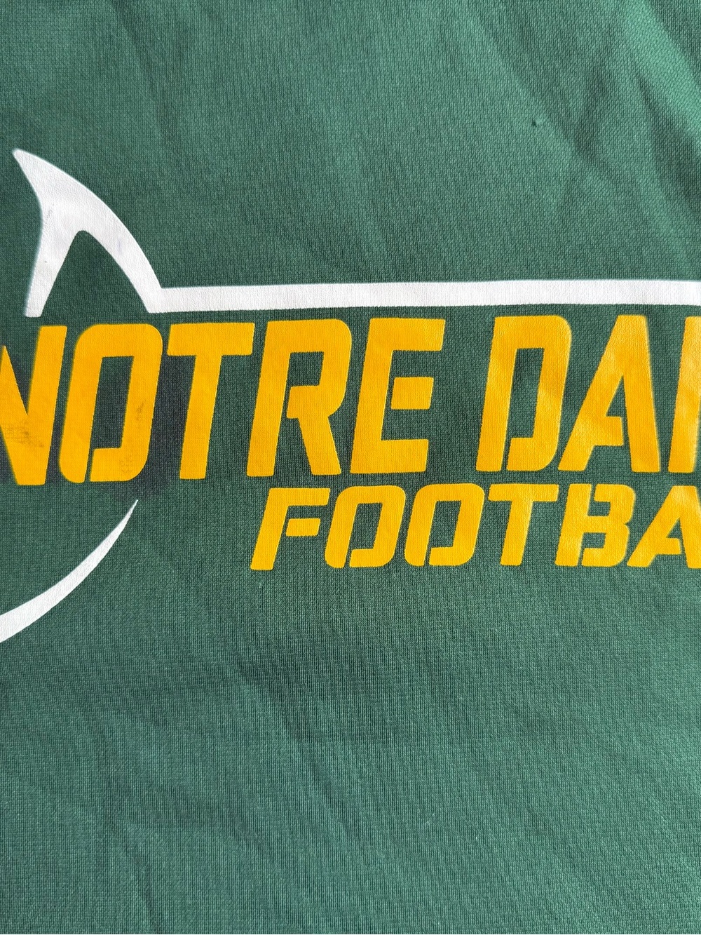 Under Armour Notre Dame Fighting Irish Football Sweatshirt Green Men’s Size L – - Picture 11 of 15